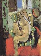 Henri Matisse Odalisque with a Tambourine (mk35) oil